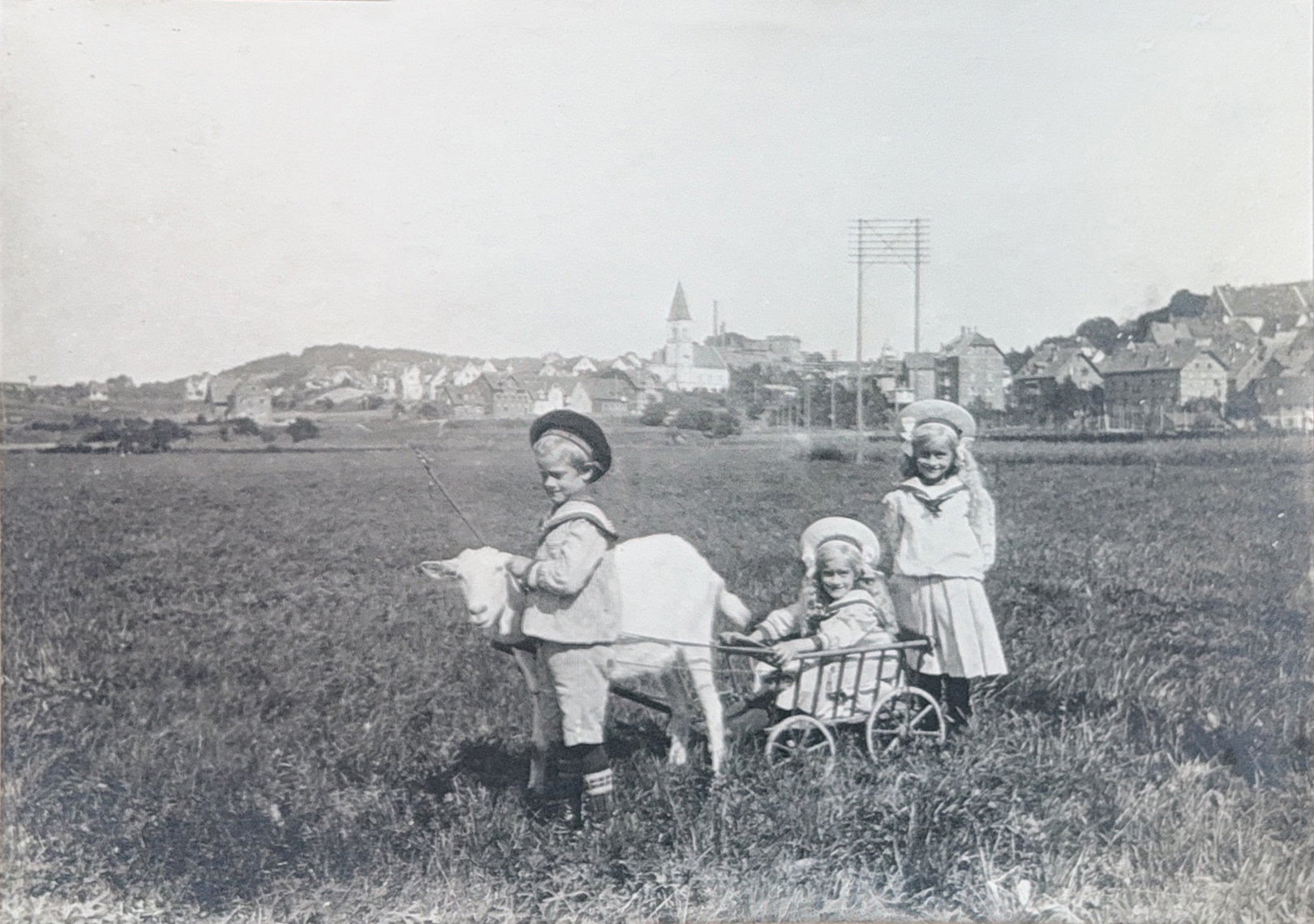 Historische Ansicht von Böblingen um 1904